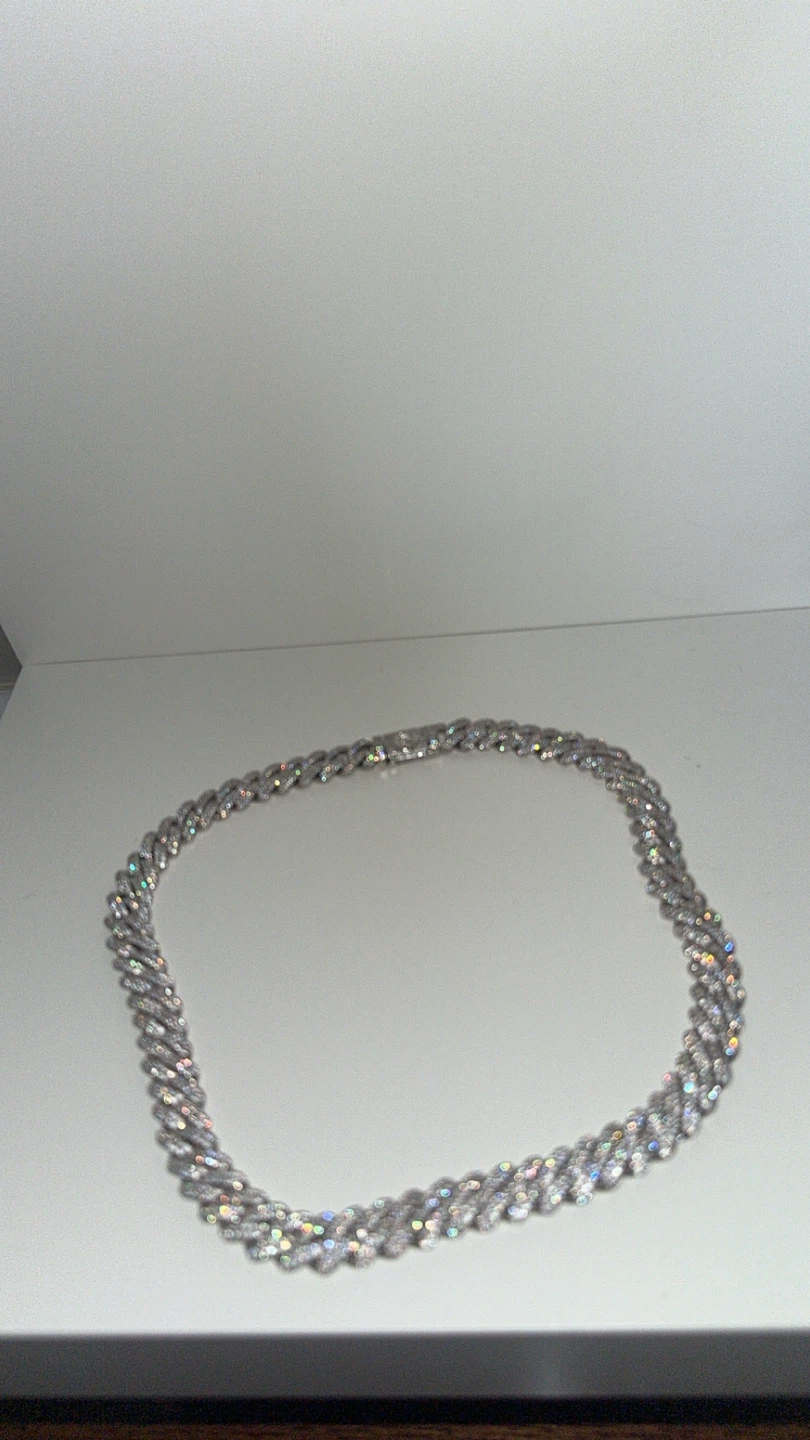 Iced Out Cuban Link Chain Necklace