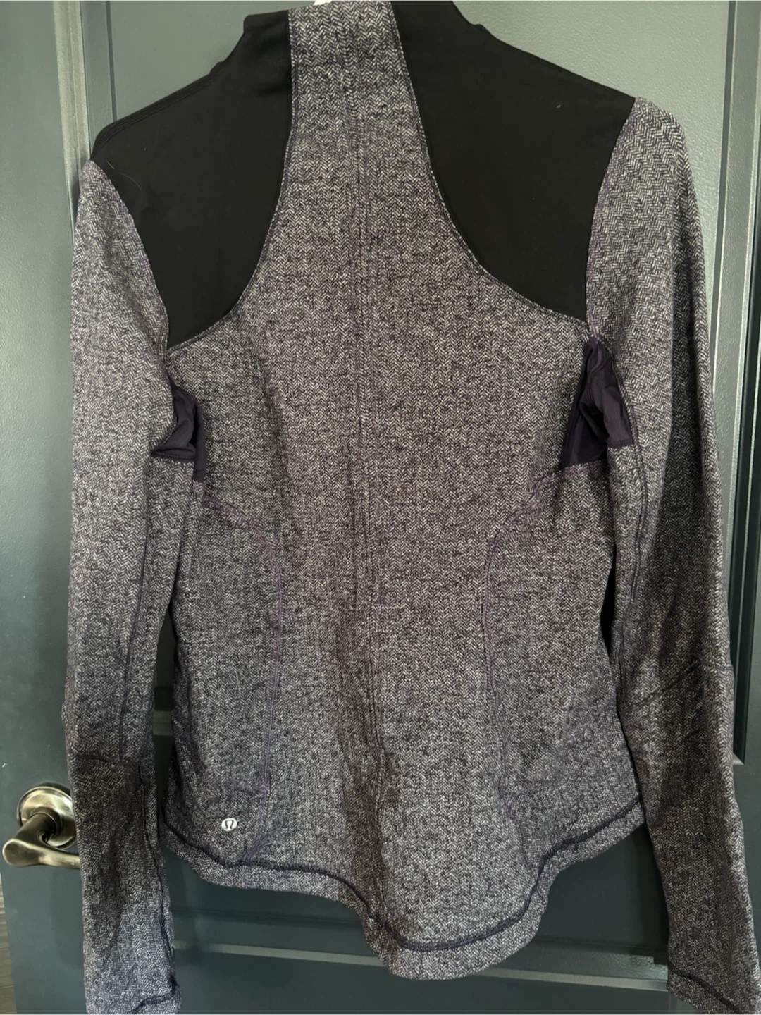 Lululemon Grey/Purple & Black Zip-Up Jacket - photo 2