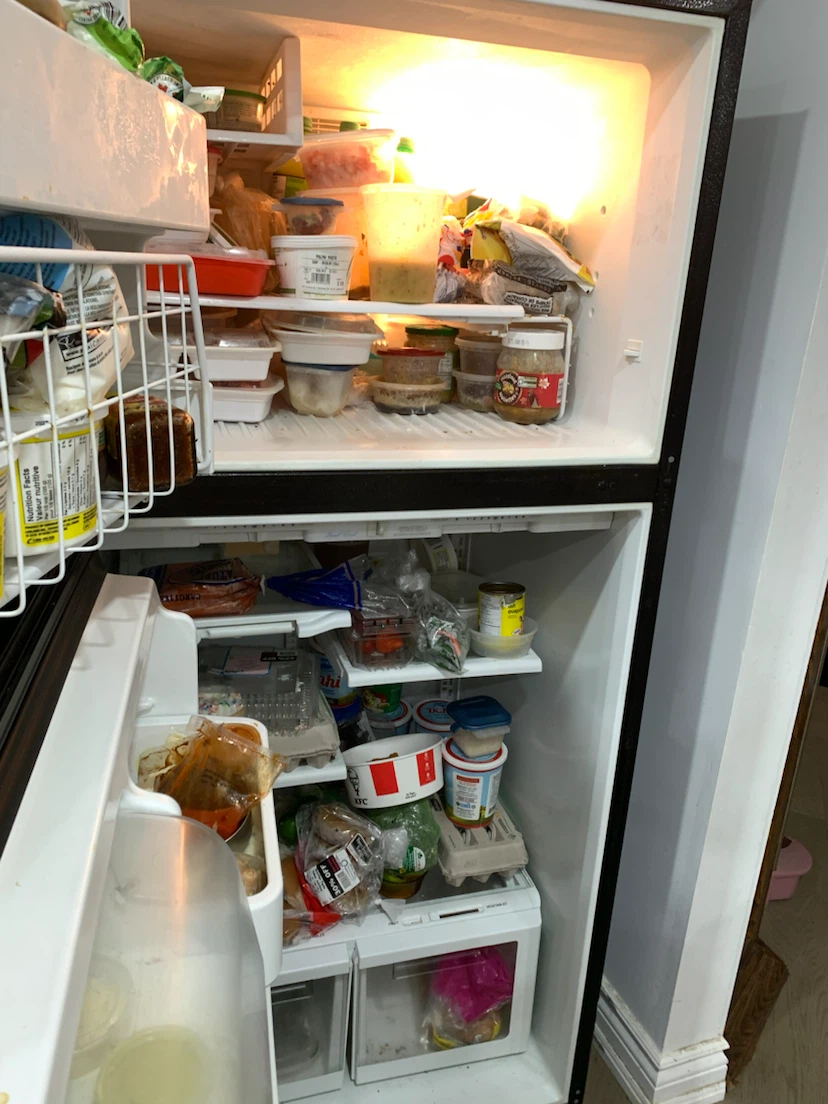 Black Maytag fridge sale 130