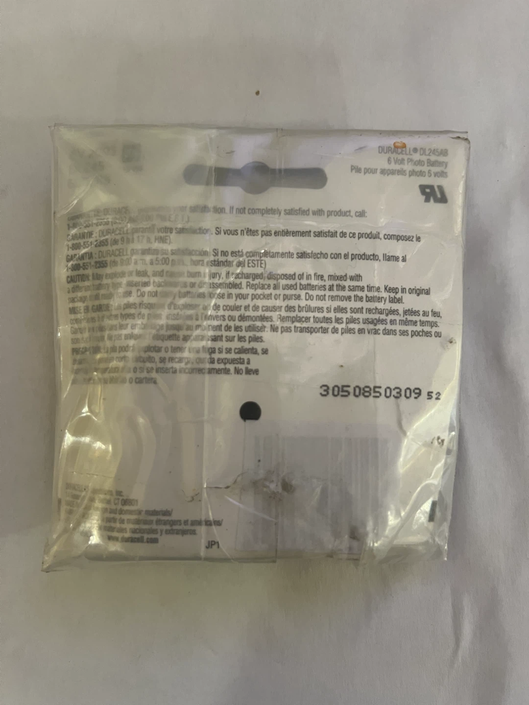 Duracell 245 Lithium 6V Batteries - photo 5