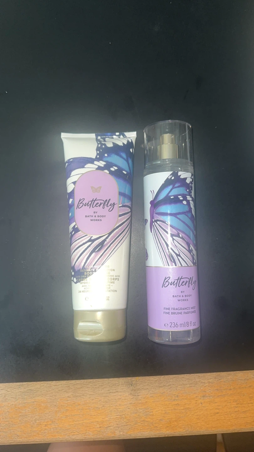 Bath & Body Works Butterfly Fragrance & Lotion Set
