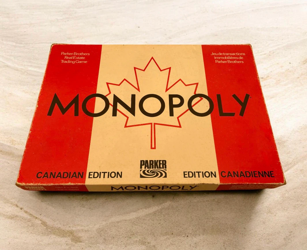 1982 Parker Brothers Canadian Edition Monopoly