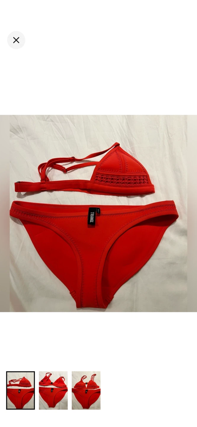 TRIANGL Red Bikini Swimsuit