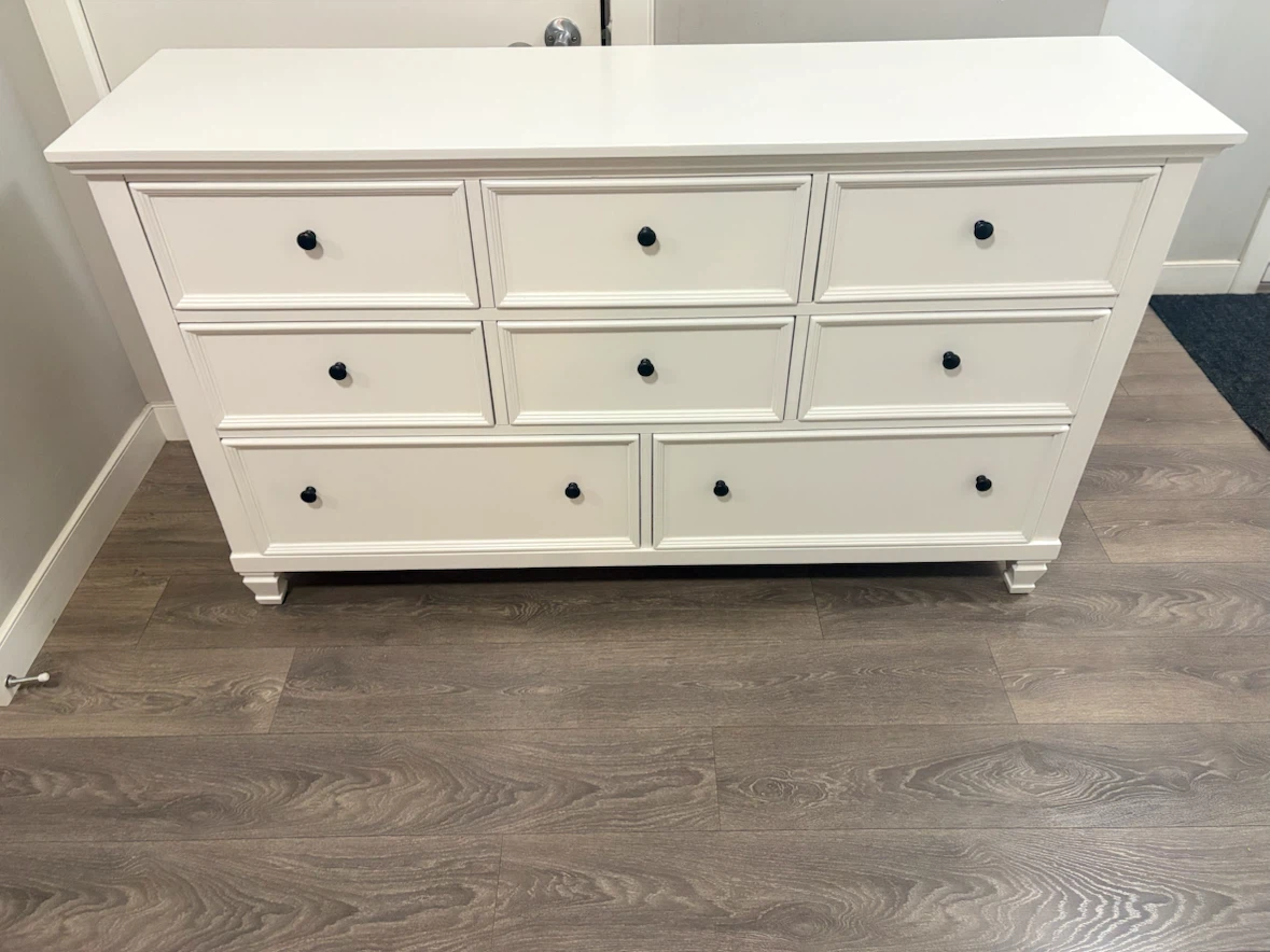 White 8 -Drawer Dresser - photo 2