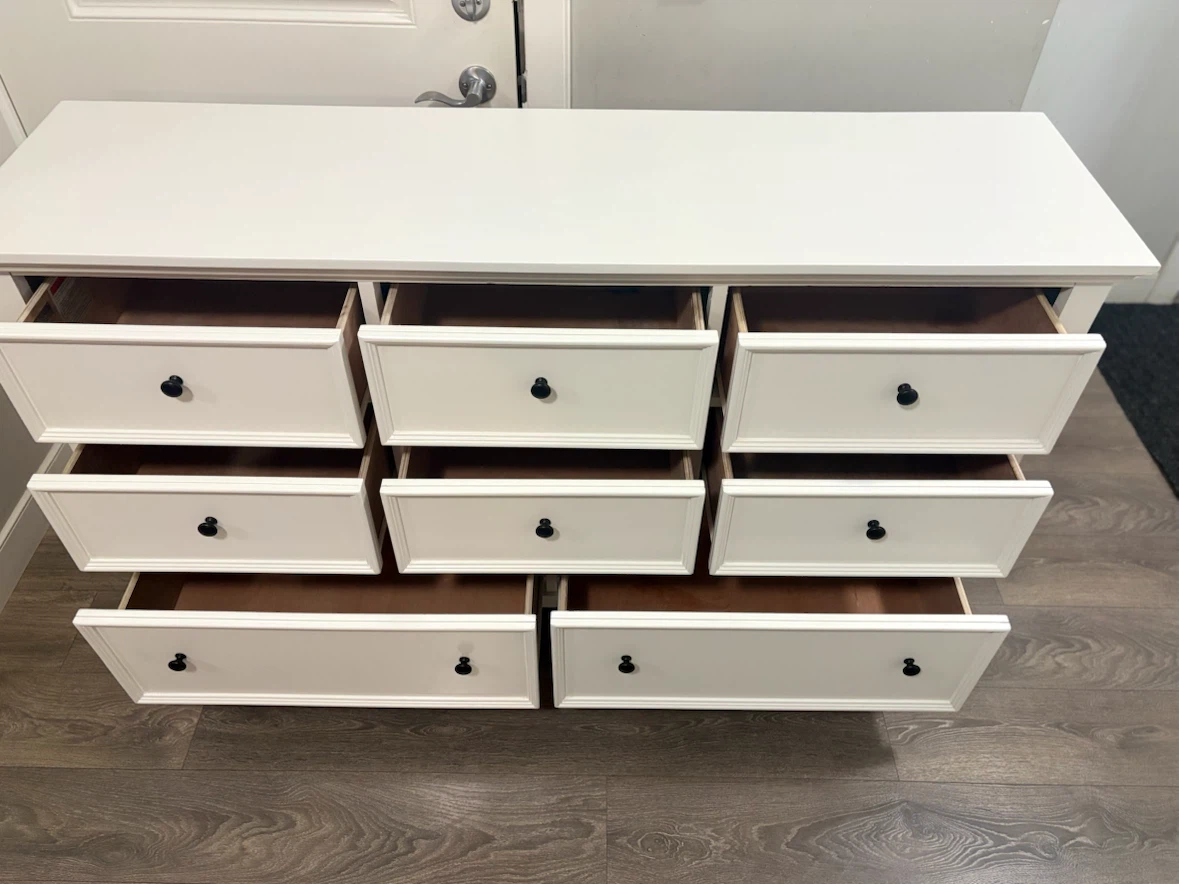 White 8 -Drawer Dresser - photo 5