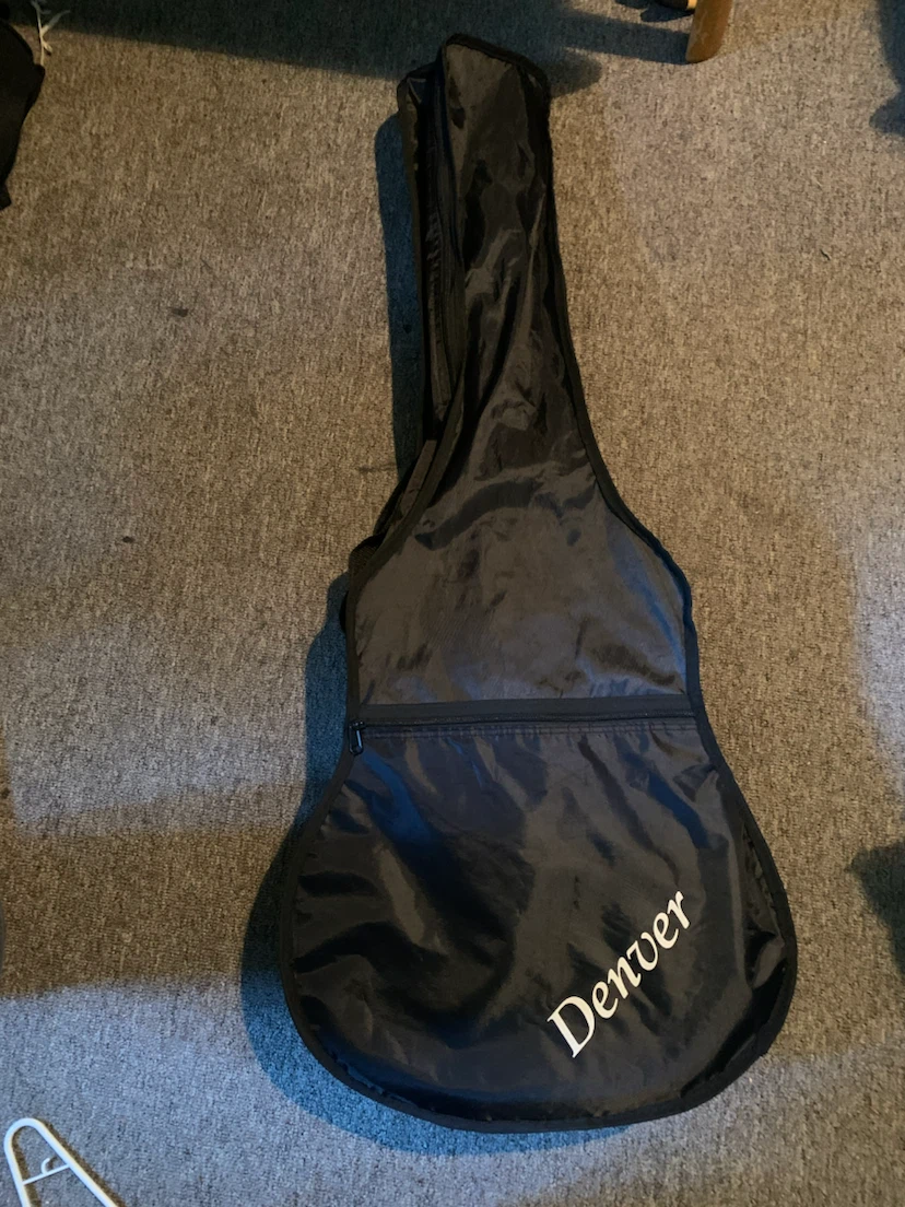 Denver DD44S-BLU Acoustic Guitar with Gig Bag - photo 3