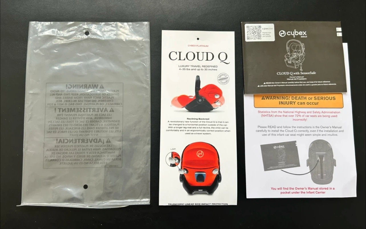 Cybex Cloud Q infant car seat with base - photo 5