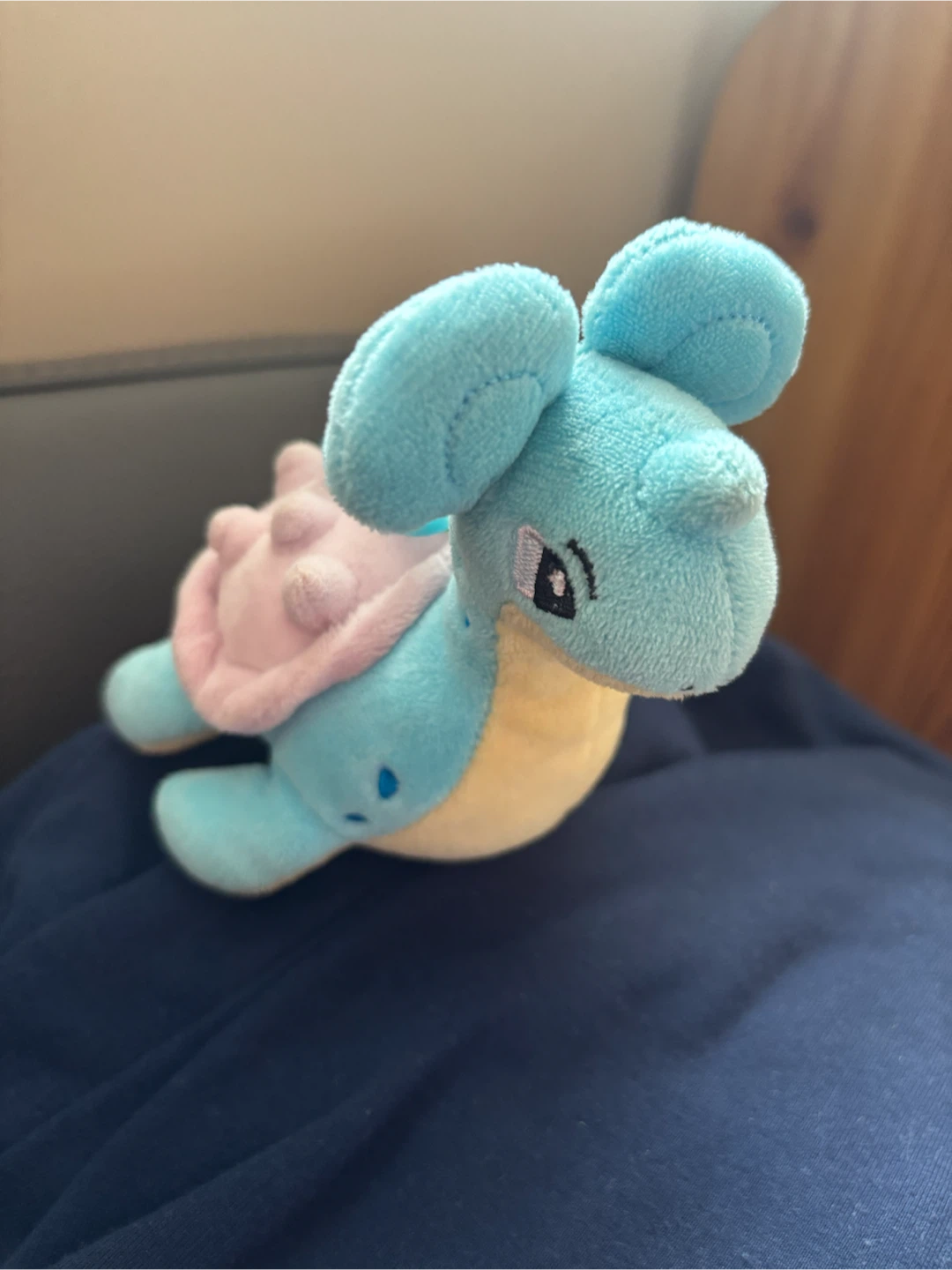 Lapras plush keychain