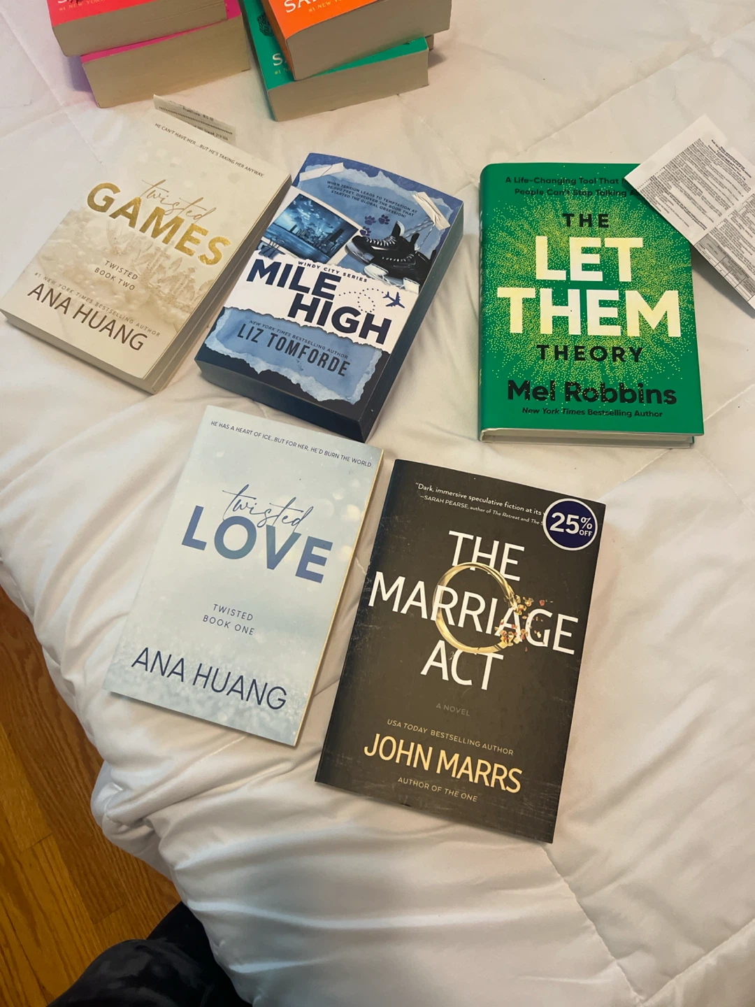 BOOKS FOR SALE $10 EACH