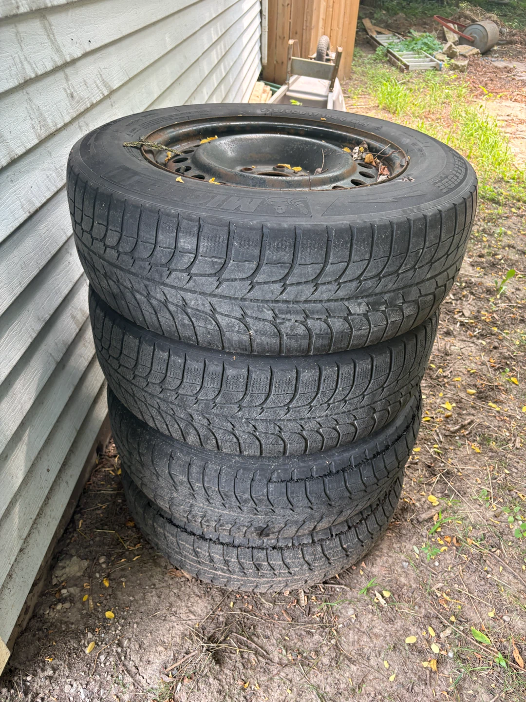 4 Winter Tires on Rims