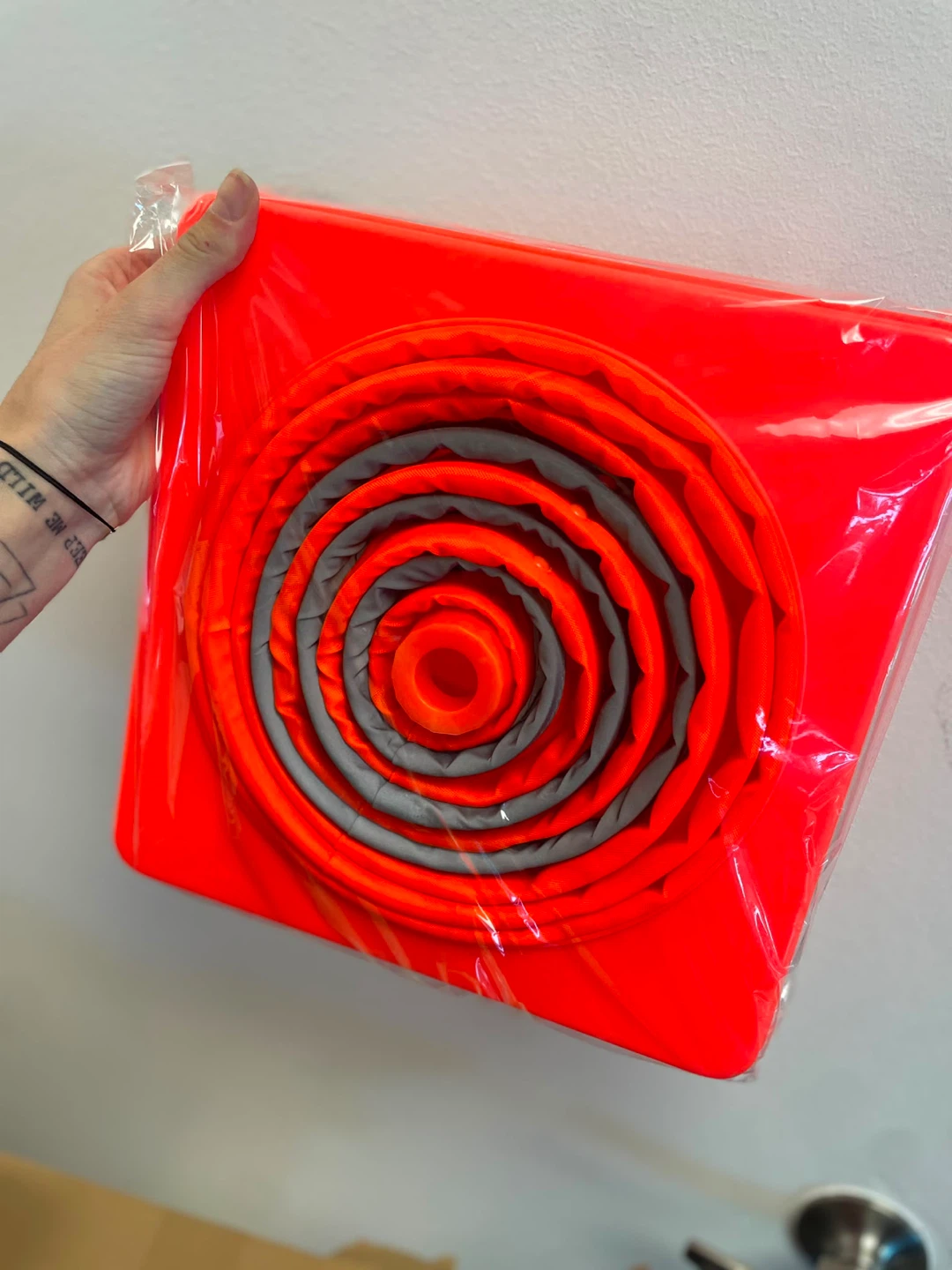 Set of 4 Orange Safety Cones