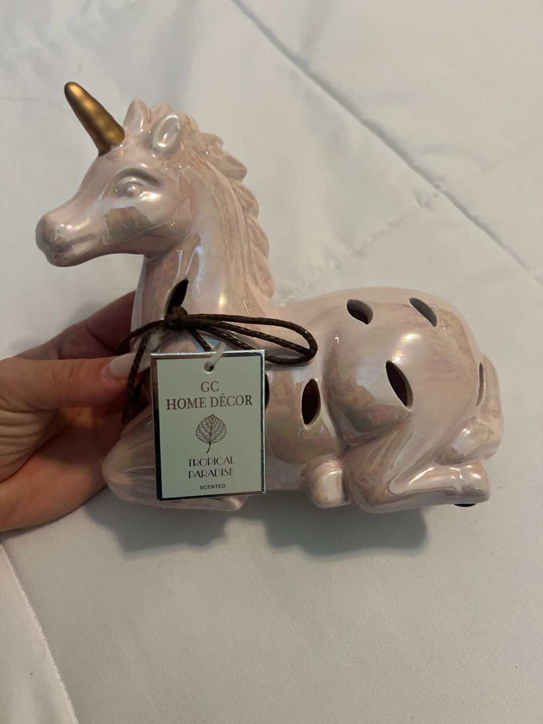 GC Home Décor Unicorn Tealight Holder