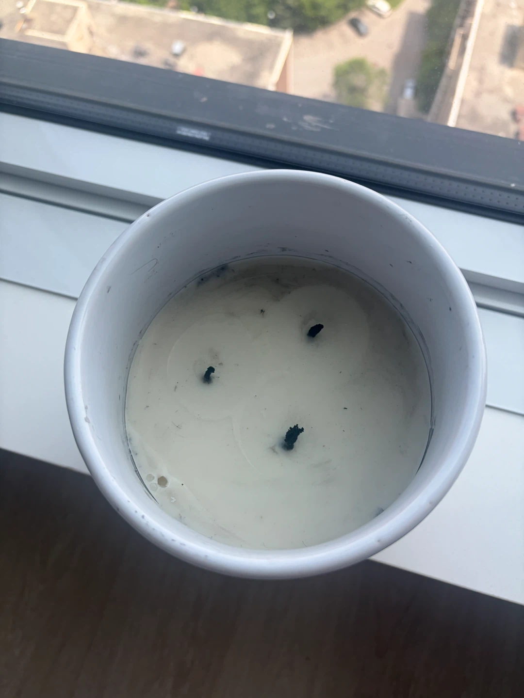 White Ceramic scented candle - photo 2