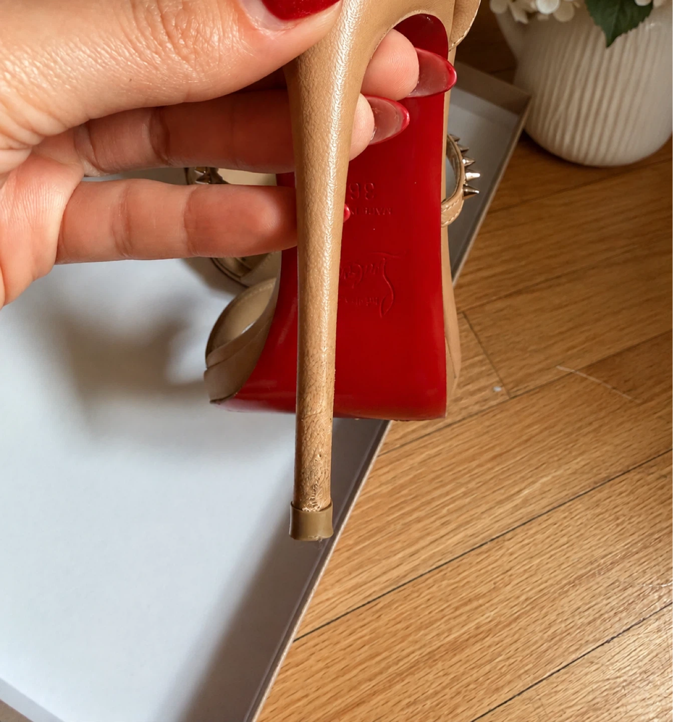 Christian Louboutin Choca Lux 120 Heels - photo 2