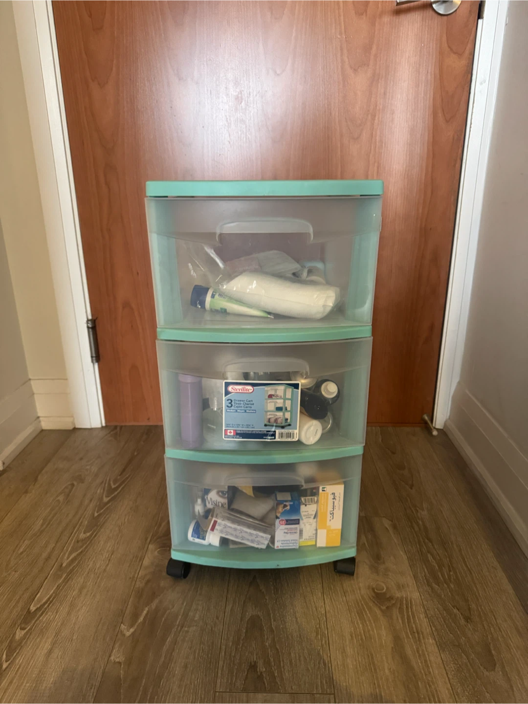 Sterilite 3 Drawer Cart
