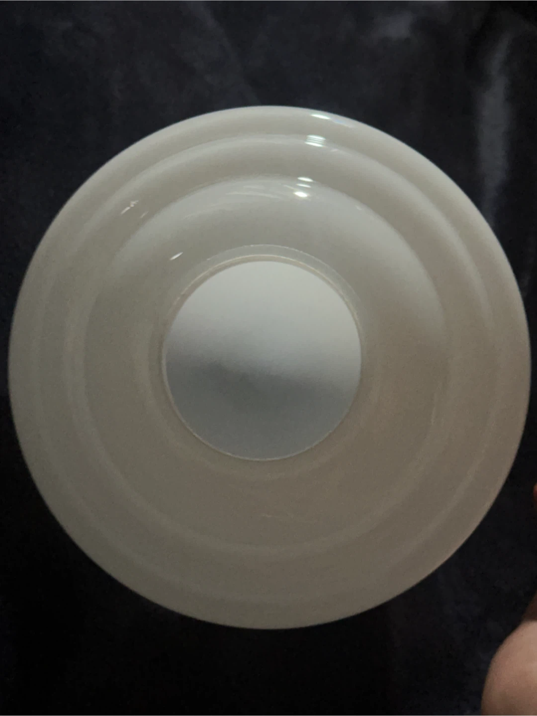 Oil Housing for Kerosene Lamp Milk Glass Beehive Spare Part - photo 4