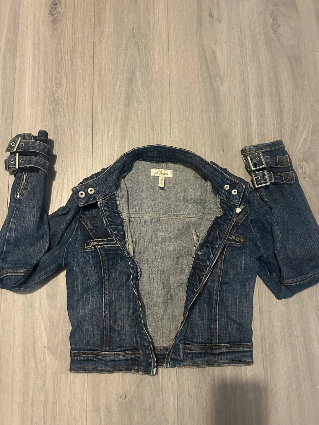 U.S. Polo Assn. Denim Jacket with Buckle Details - photo 2