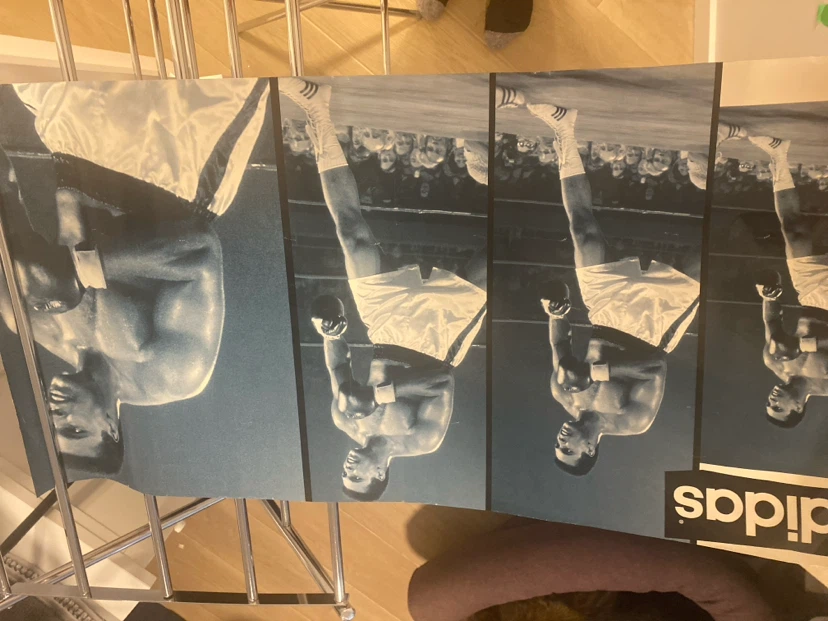 Muhammad Ali Adidas Poster