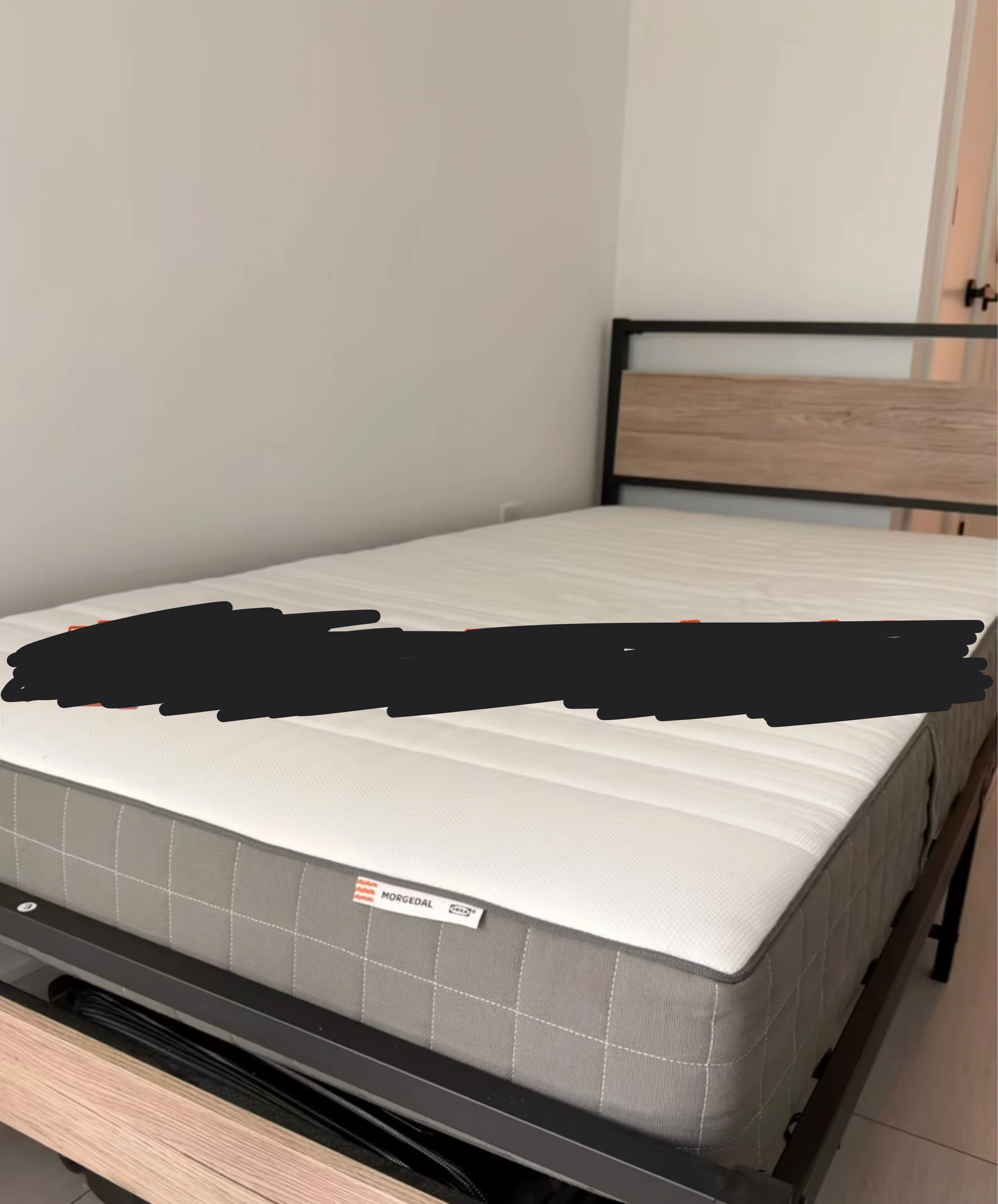 IKEA MORGEDAL Mattress+frame