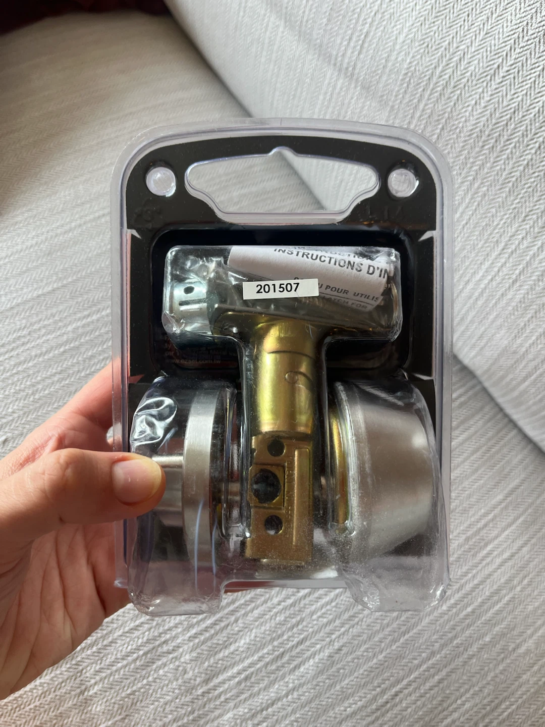 EZ SET Deadbolt Lock - Single Cylinder NWT - photo 2