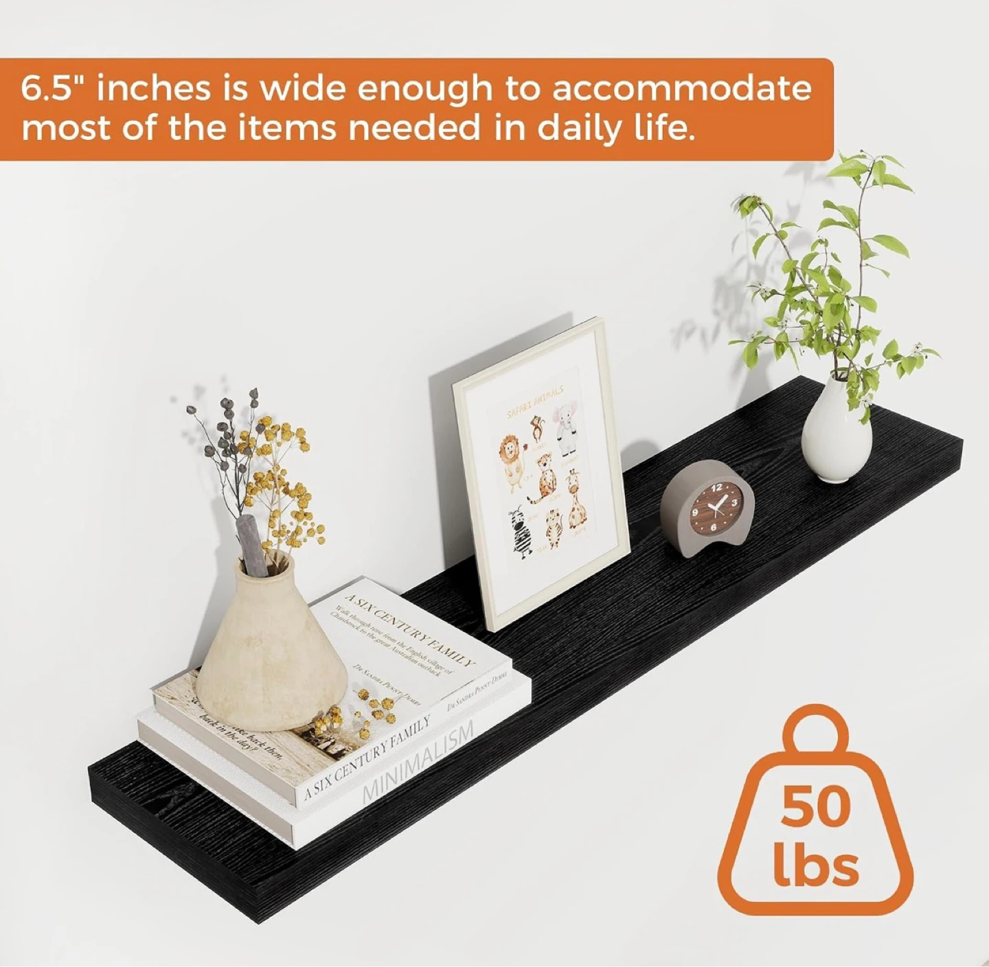 NEW 30 In Floating Shelves (Set of 2) - photo 4
