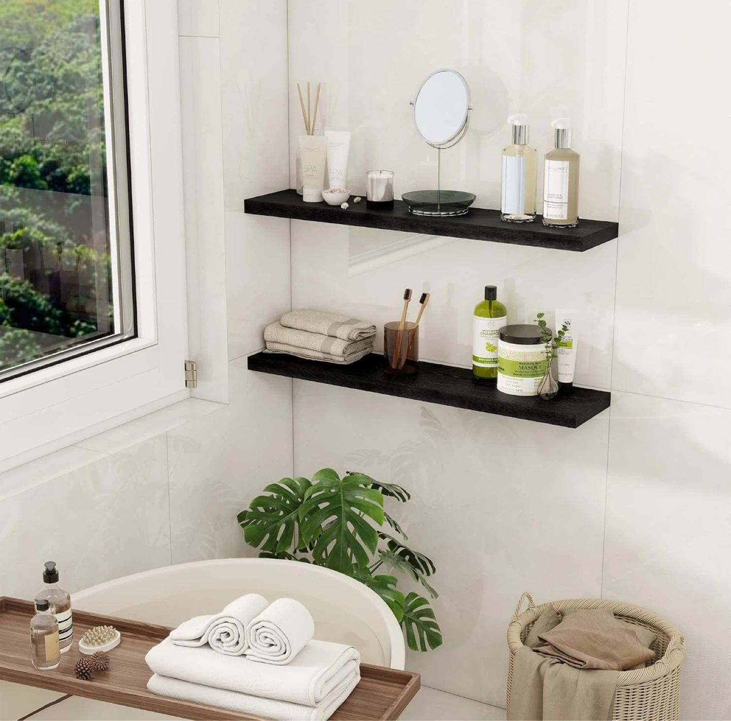 NEW 30 In Floating Shelves (Set of 2) - photo 2