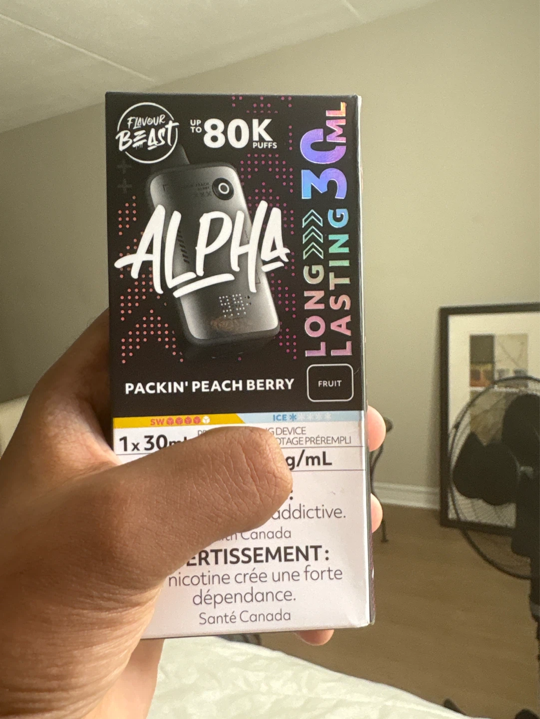 Flavour Beast ALPHA 30ML Packin' Peach Berry vapee