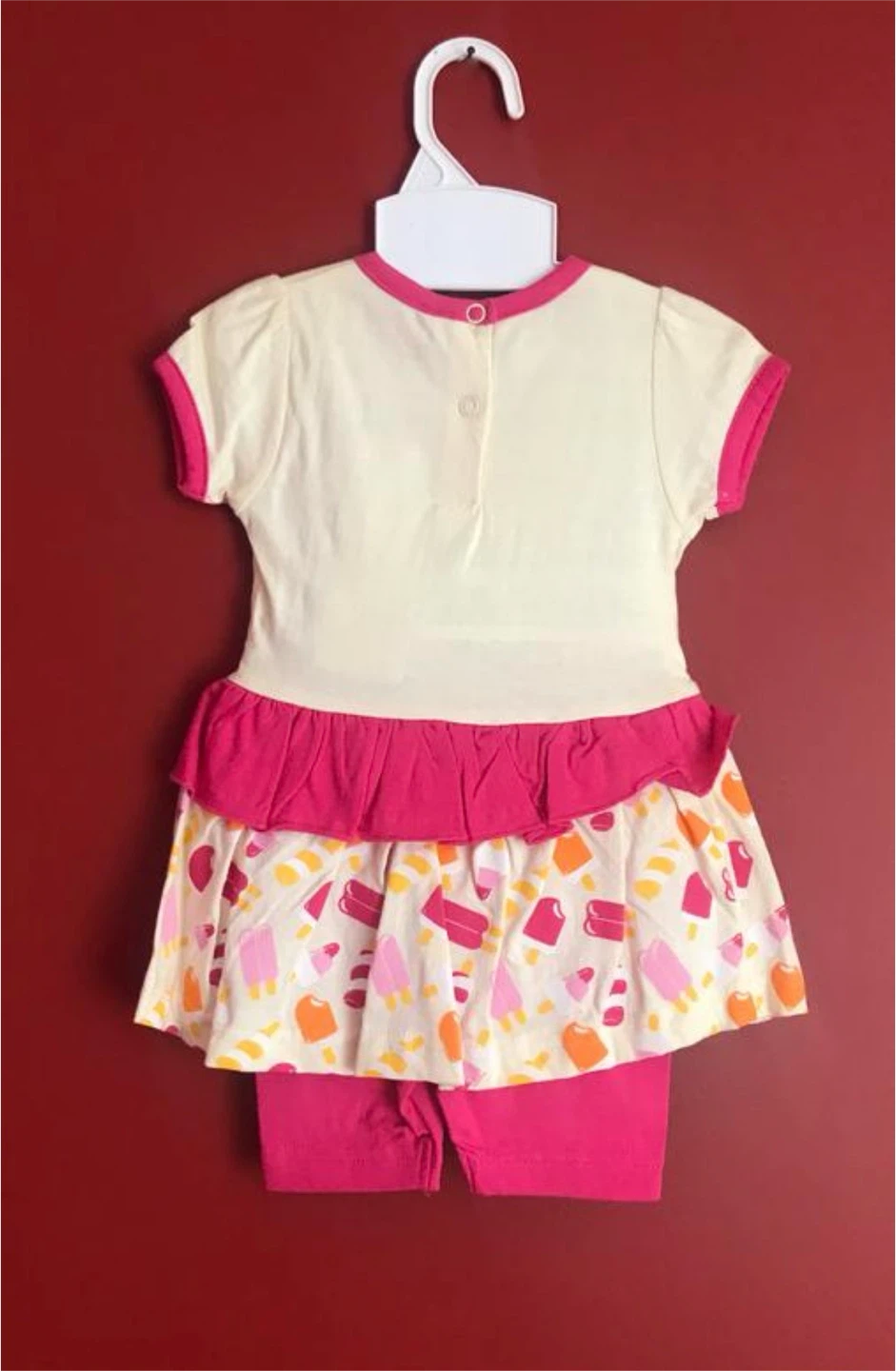 NEW Disney Baby Girls Tunic & Shorts Set  100% Cotton – 2-3M - photo 4