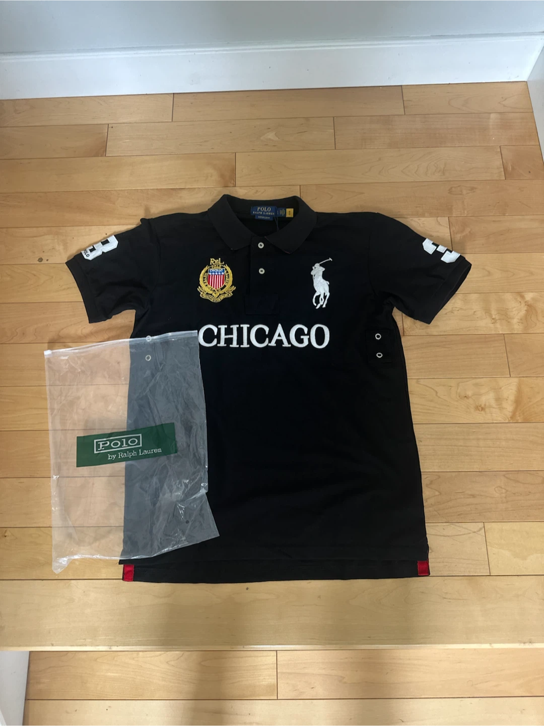 Polo Ralph Lauren Chicago Custom Slim Fit Polo Chief Keef Shirt