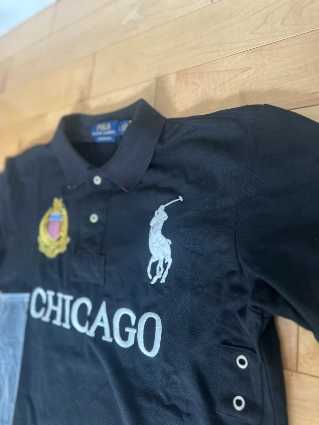Polo Ralph Lauren Chicago Custom Slim Fit Polo Chief Keef Shirt - photo 2