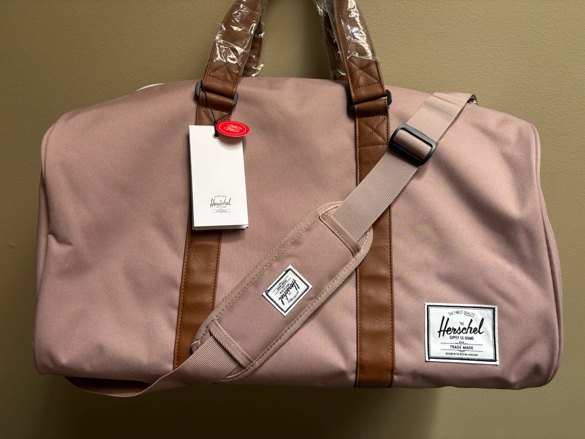 Herschel Novel Duffle Bag - Ash Rose - photo 2