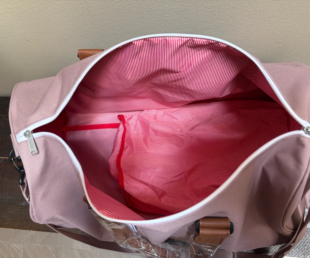 Herschel Novel Duffle Bag - Ash Rose - photo 5