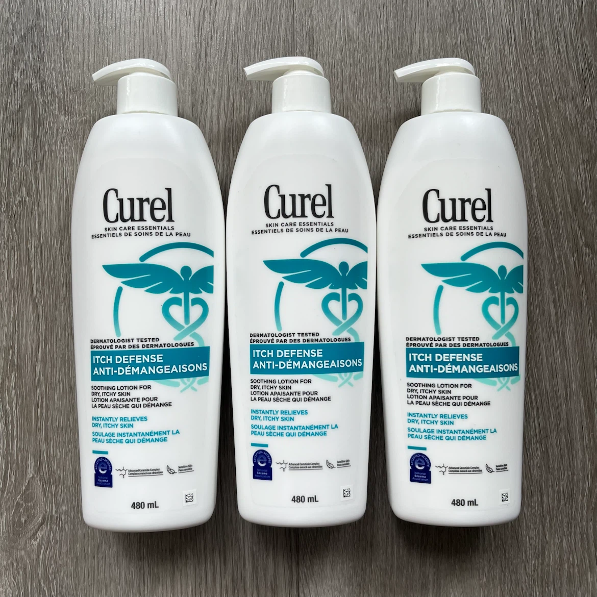 Curel lotion (480ml x 3)