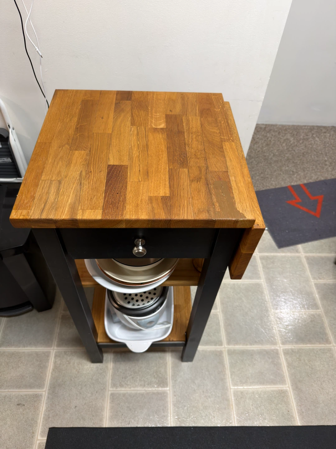 Wooden Top Kitchen Cart - photo 3