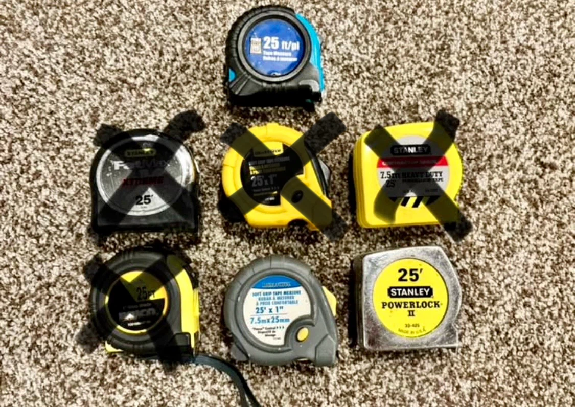 Asst. of Measuring Tapes-25ft.