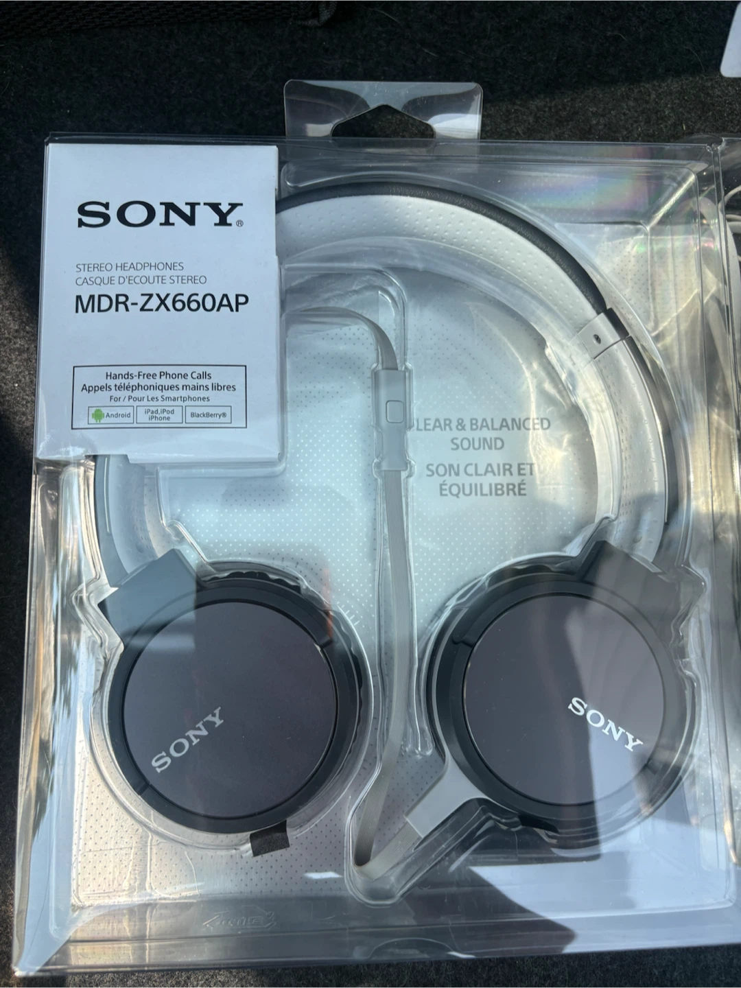 Sony MDR-ZX660AP Stereo Headphones