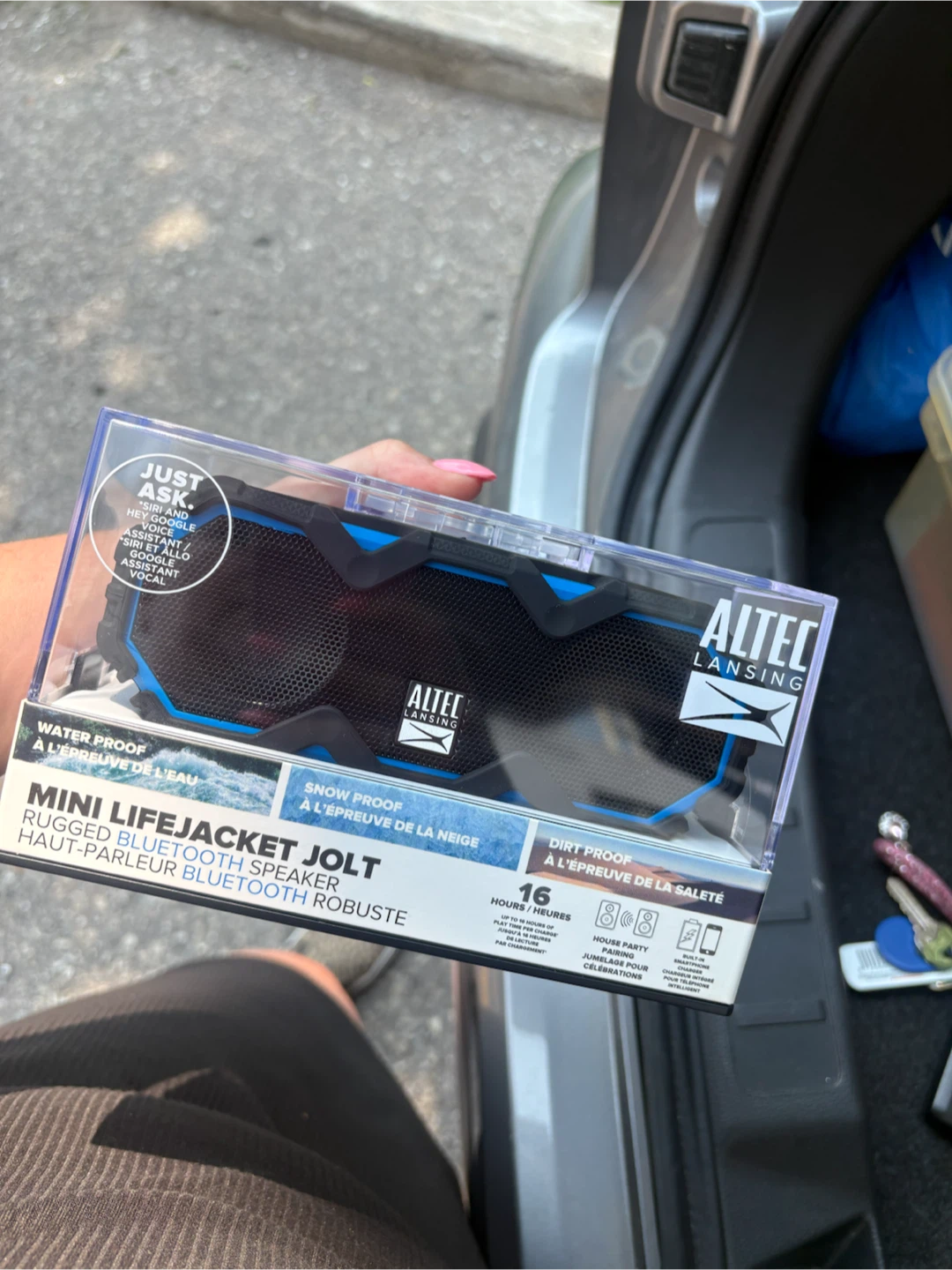 Altec Lansing Mini LifeJacket Jolt Rugged Bluetooth Speaker