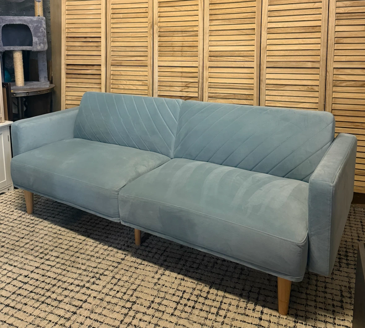 Velvet Futon Bed - photo 2