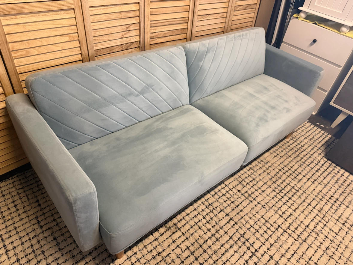 Velvet Futon Bed - photo 3