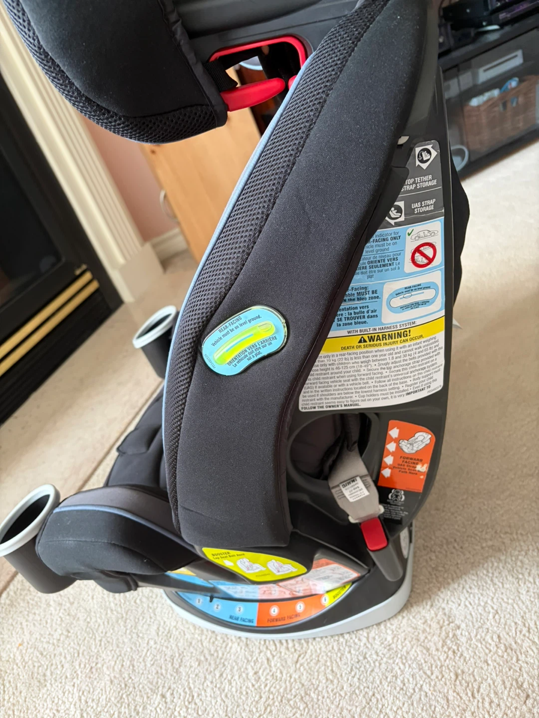 Graco 4Ever All-in-One Convertible Car Seat - photo 2