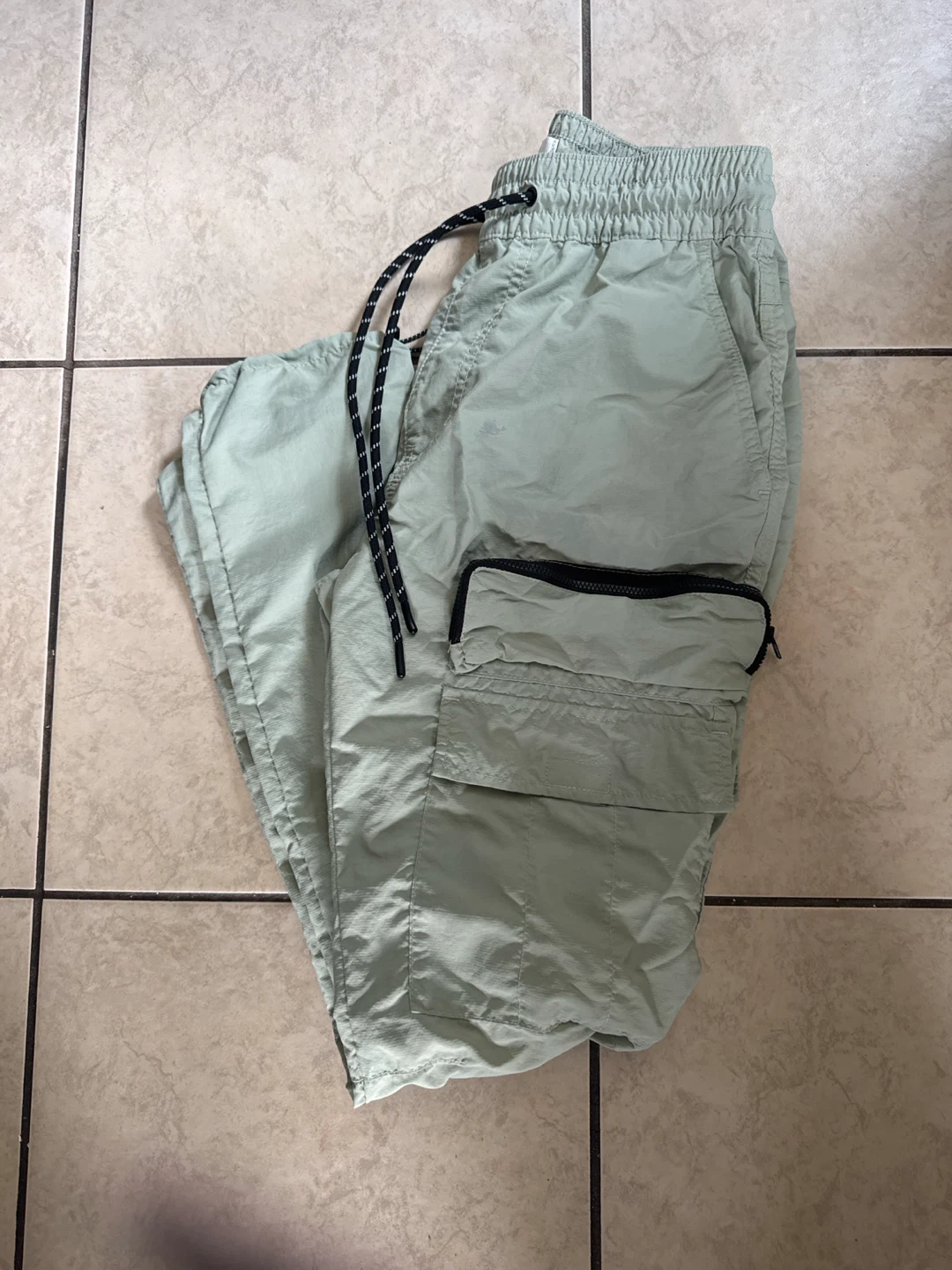 Light Green Cargo Pants - photo 4