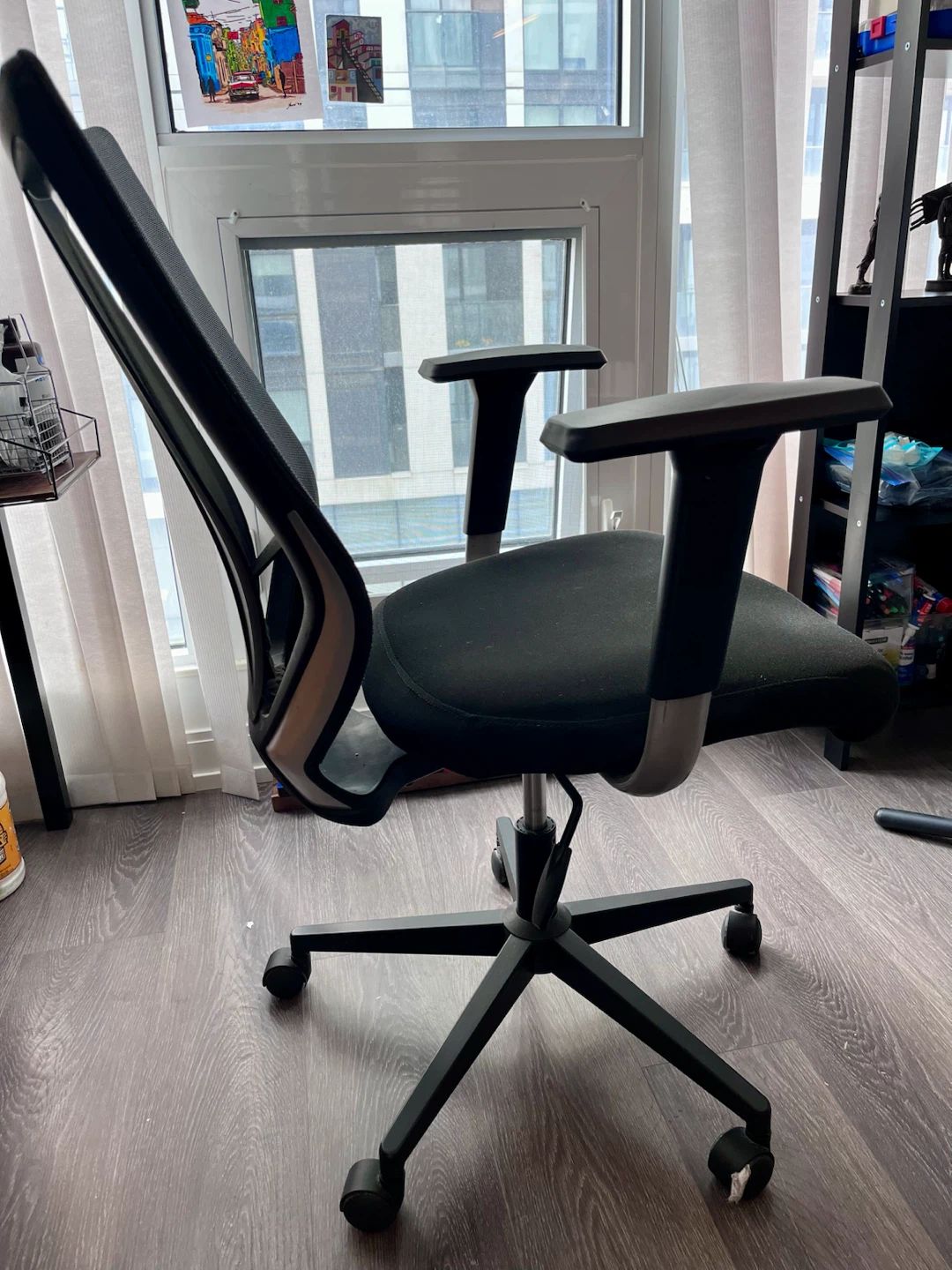 Black Mesh Office Chair - photo 3