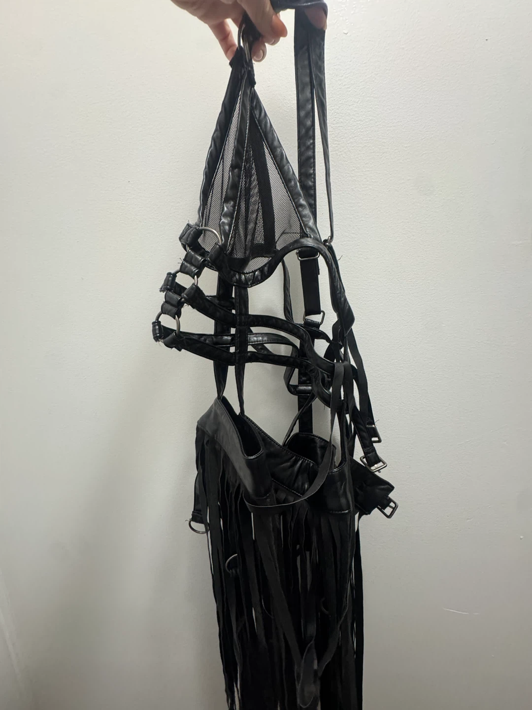 Club Exx Dominatrix Fringe Harness Dress - photo 2