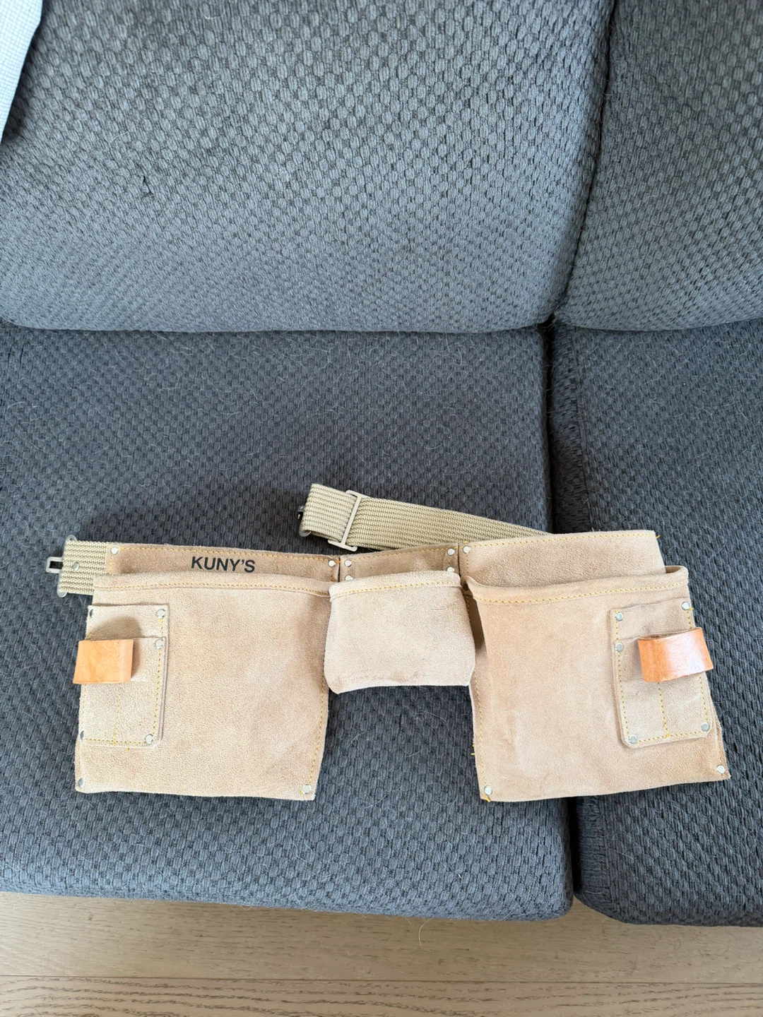 Kuny's Suede Tool Belt