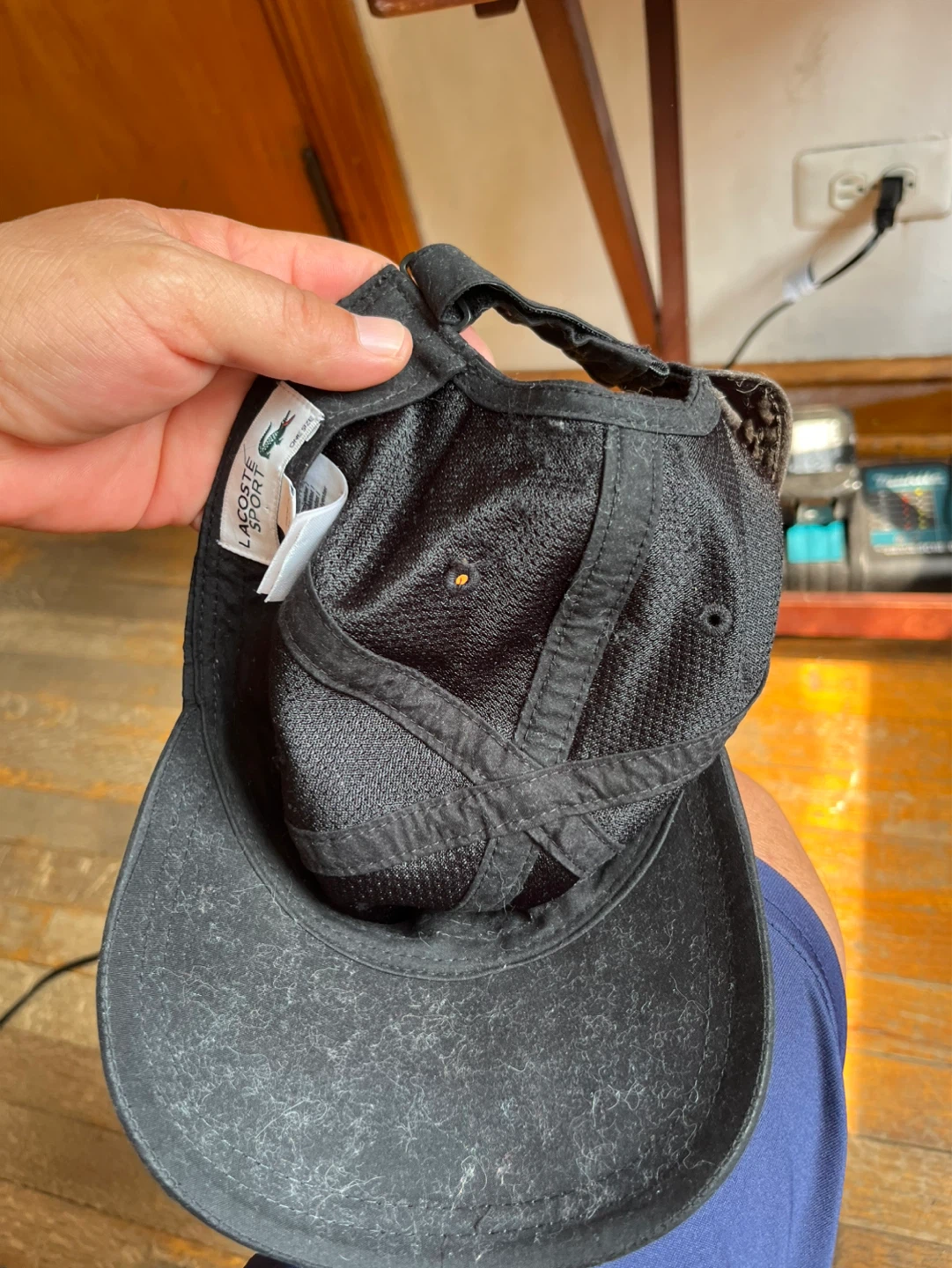 Black Lacoste Baseball Cap - photo 4