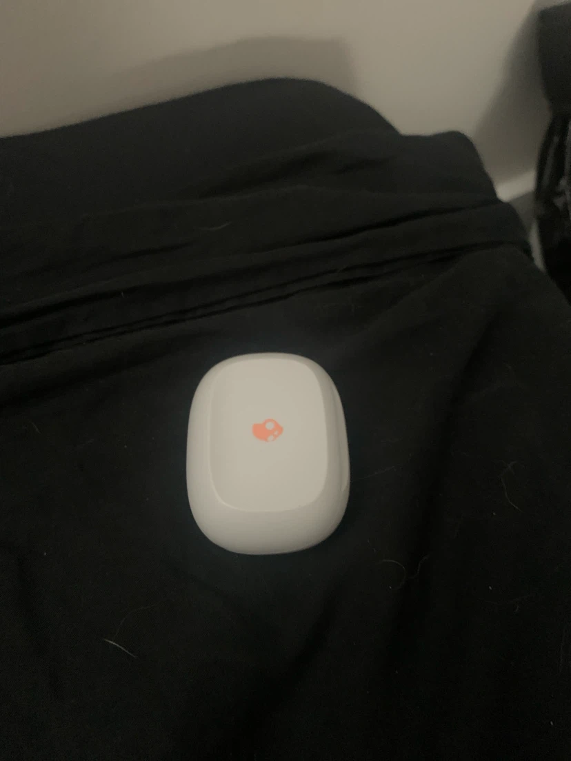 Skullcandy Smokin wireless earbuds in the Bone / Orange Glow - photo 2