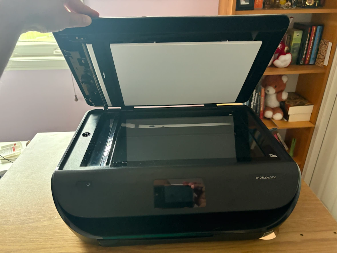 HP OfficeJet 5255 All-in-One Printer - photo 2
