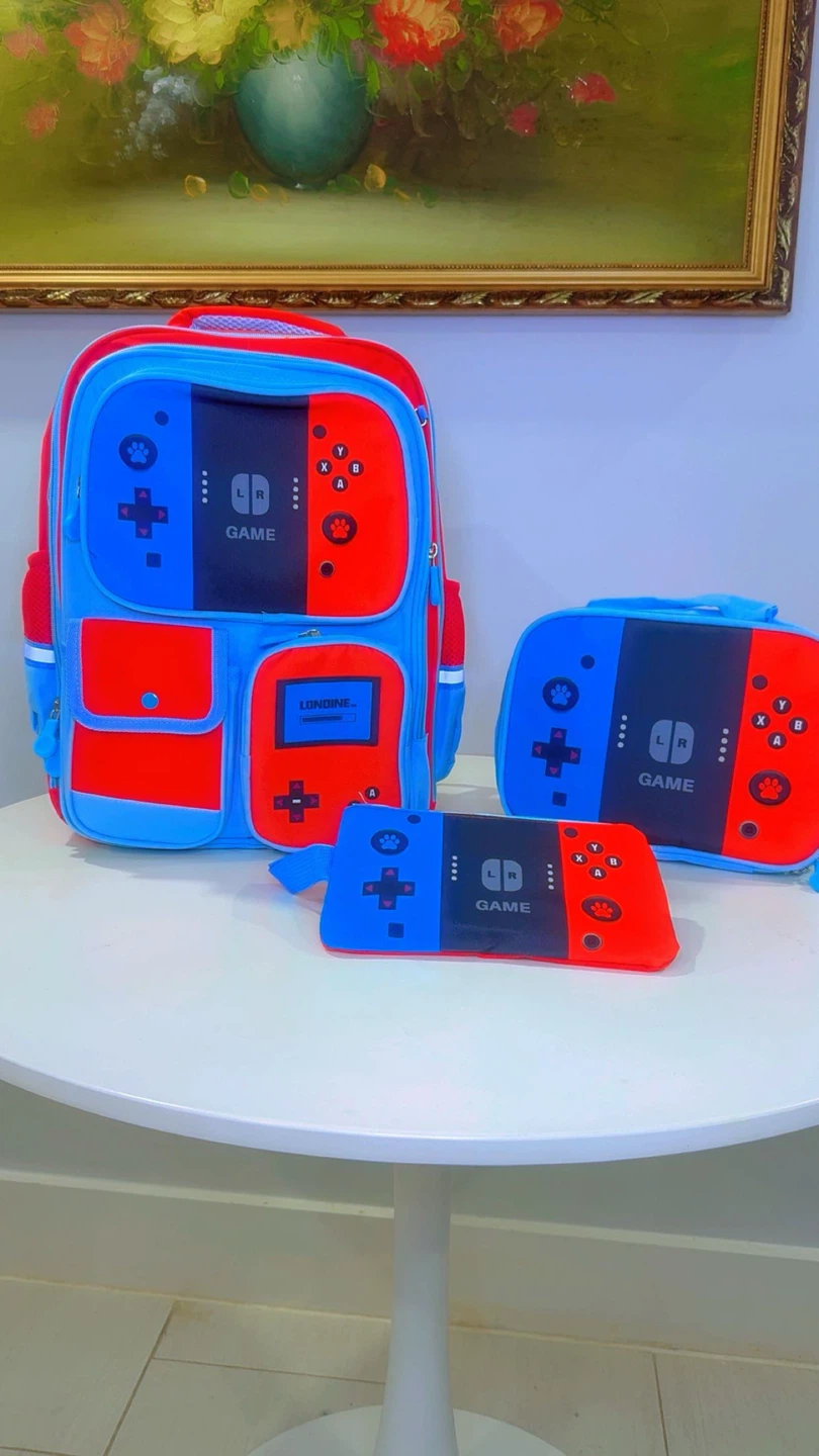 Kids' Backpack Set with Lunch Bag and Pencil Case