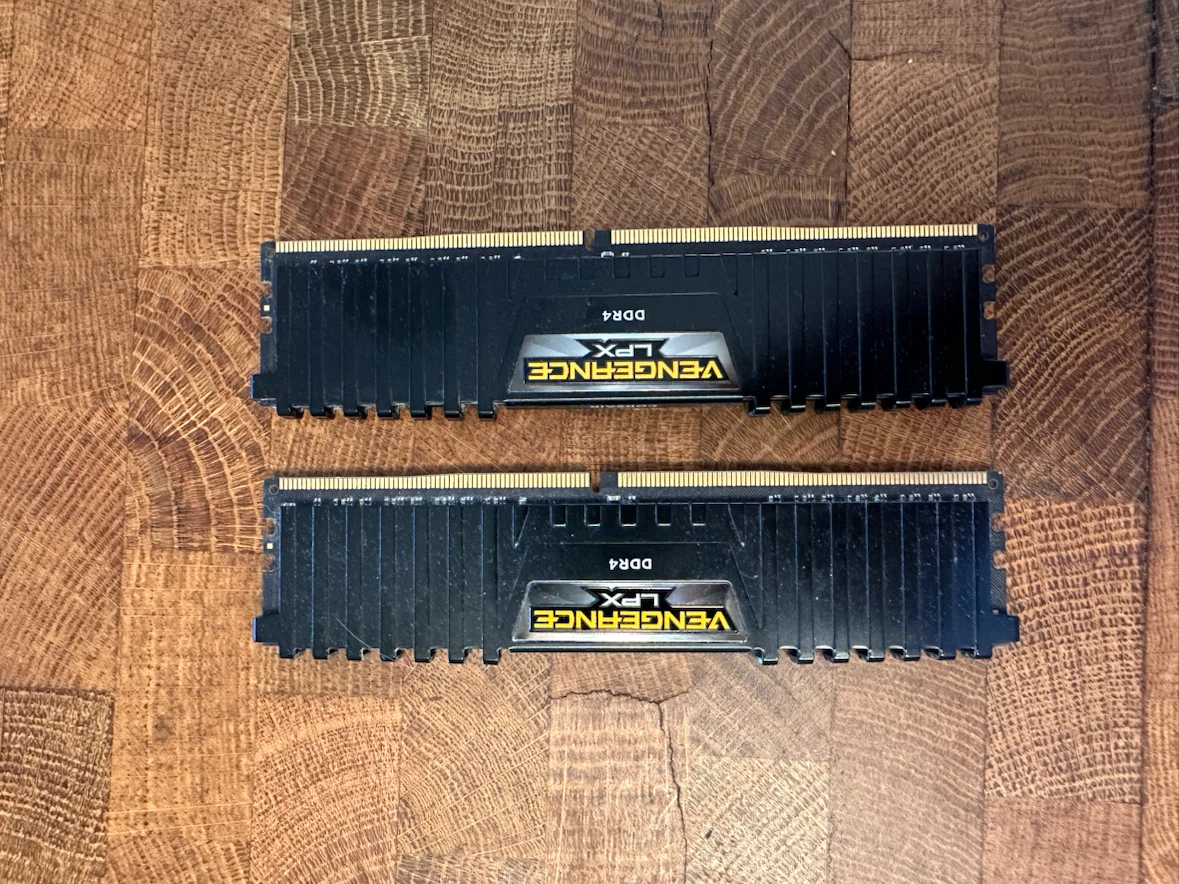 Corsair Vengeance LPX DDR4 RAM Sticks