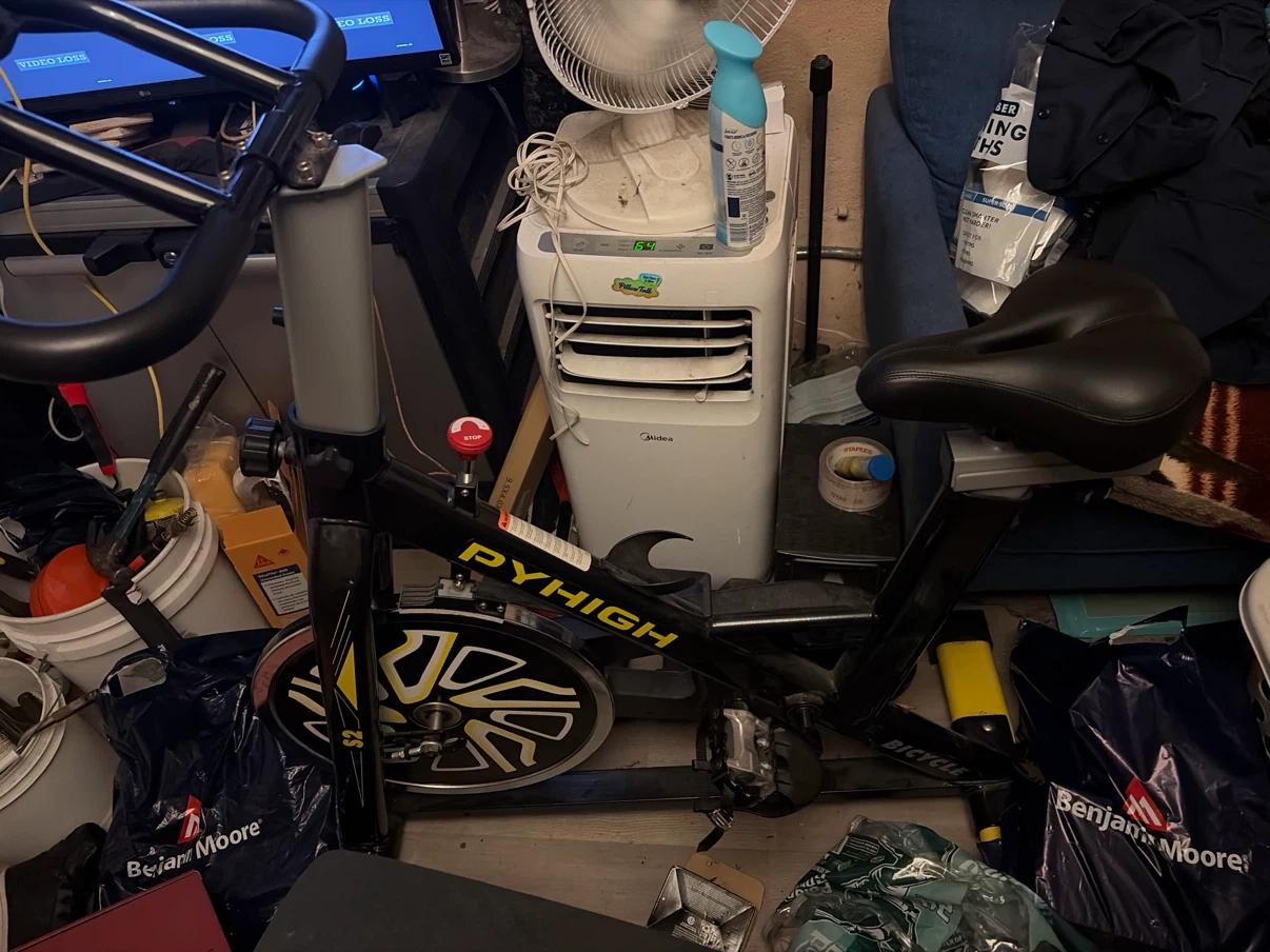 PYHIGH Stationary Exercise Bike